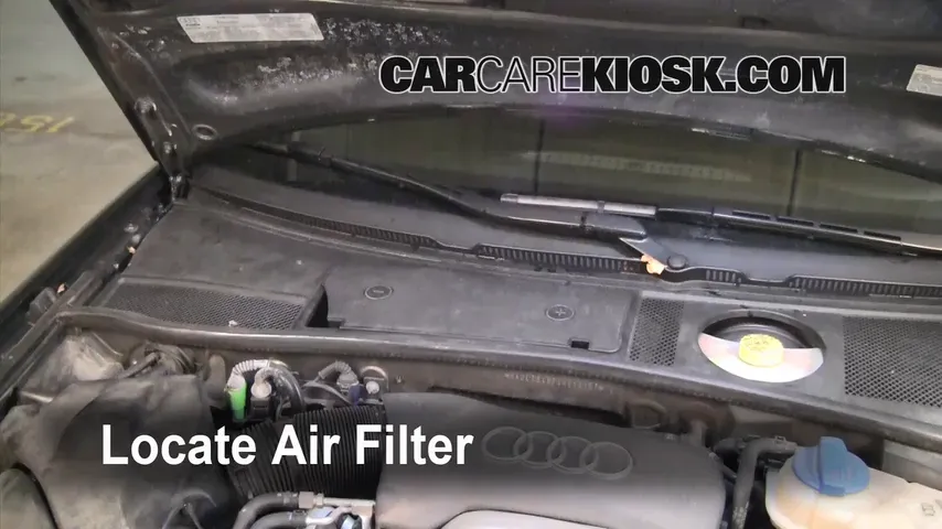 2004 Audi A6 3.0L V6 Air Filter (Cabin) Replace